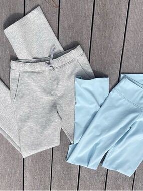 Abercrombie Kids YPB Lot 2 Girls Flare Yoga & Sweat Pants sz 12 Long NWOT